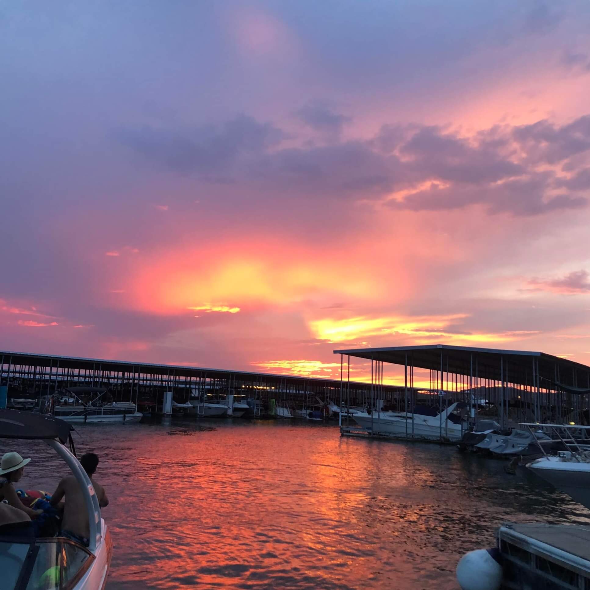 VIP Lake Travis sunset